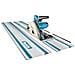 SP6000J1X2 Sega da tavolo 6400Giri / min 1300W Nero, Blu sega circolare - Foto miniatura 1
