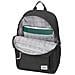 Zaino Upbeat Zip-tasca Nero - Foto miniatura 2