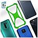 Cover Smartphone Fino A 6,7 Pollici Universale Gel Di Silicone Espandibile Verde - Foto miniatura 3