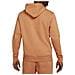 Felpa Con Cappuccio Da Uomo Club Fleece Arancione Taglia L Cod Bv2654-808 - Foto miniatura 2