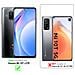 3x Pellicola Armatura A Schermo Intero Compatibile Con Xiaomi Mi 10t Lite In Trasparente Con Nero - 3x Vetro Temperato (tempered) Di Protezione Del Display In Durezza 9h Con 3d Touch - Foto miniatura 2