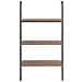 Scaffale Pendente 3 Livelli Marrone Scuro E Nero 64x35x120,5 Cm - Foto miniatura 3
