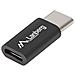 Adattatore Lanberg Microusb-b Femmina A Usb Tipo C 2.0 Maschio Nero - Foto miniatura 1