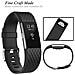 Bracciale Fitbit Charge 2 In Silicone Nero (l) - Foto miniatura 2