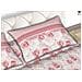 Completo Lenzuola In Morbida Flanella Made Italy Disegno Floreale Roseto C.n 2 Piazze Rosa - Foto miniatura 2