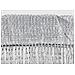 Tenda Antimosca Antirumore Caduta Pannello Porta Finestra Casa Multistring Silver 100x200 Grigio - Foto miniatura 4