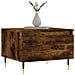 Tavolini Salotto 2pz Rovere Fumo 50x46x35 Cm Legno Multistrato - Foto miniatura 3