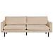 Set Da Salotto 5 Posti Vinterbro Velluto Beige Con Ottomana - Foto miniatura 11