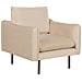 Set Da Salotto 5 Posti Vinterbro Velluto Beige Con Ottomana - Foto miniatura 14