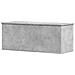 Contenitore Portaoggetti Grigio Cemento 90x35x35cm Truciolato - Foto miniatura 3