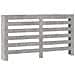 Copertura Termosifone Grigio Cemento 149x20x82cm In Multistrato - Foto miniatura 2