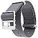 Cinturino Per Orologio In Nylon Per Tudor Heritage Black Bay Grey Xl - Foto miniatura 1