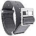 Cinturino Per Orologio In Nylon Per Tudor Heritage Black Bay Grey Xl - Foto miniatura 2