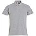 Basic Polo Grigio Melange Xs - Foto miniatura 1