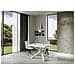 Tavolo Allungabile 90x120/380 Cm Volantis Bianco Frassino Telaio Bianco - Foto miniatura 4