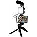 Influence Xs Kit Live Stream Con Treppiede E Microfono, Nero - Foto miniatura 1