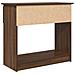 Tavolo Consolle con Cassetti Rovere Marrone 85,5x38,5x74,5 cm - Foto miniatura 2