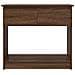Tavolo Consolle con Cassetti Rovere Marrone 85,5x38,5x74,5 cm - Foto miniatura 6