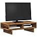 Supporto Per Monitor Legno Vecchio 50x27x15 Cm In Truciolato - Foto miniatura 3