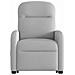 Poltrona Alzapersona Massaggi Elettrica Grigio Nuvola Tessuto - Foto miniatura 5