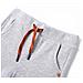 Pantaloni Tuta per Bambini Grigio Mélange 128 - Foto miniatura 3
