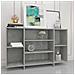 Credenza Grigio Cemento 120x30x75 Cm In Truciolato - Foto miniatura 3