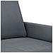 Set di Divani 4 pz con Cuscini Grigio Scuro in Velluto - Foto miniatura 6