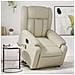 Poltrona Alzapersona Elettrica Reclinabile Crema in Similpelle - Foto miniatura 2