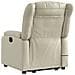 Poltrona Alzapersona Elettrica Reclinabile Crema in Similpelle - Foto miniatura 5