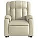Poltrona Alzapersona Elettrica Reclinabile Crema in Similpelle - Foto miniatura 9