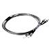 SFP3333BU3MKA cavo InfiniBand e in fibra ottica 3 m ST Nero, Acciaio inox - Foto miniatura 3