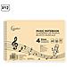Pack 12 Unita' Quaderno Musica 4 Pentagrammi A5 Cervantes - Foto miniatura 1
