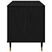 Armadio per dischi  Nero Rovere 100x38x48 cm Legno ingegnerizzato - Foto miniatura 6
