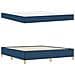 Letto a molle con materasso Blu e Bianco 180 x 200 cm Tessuto - Foto miniatura 6