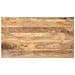 Piano per Tavolo 120x50x2,5cm Rettangolare Legno Massello Mango - Foto miniatura 1