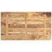 Piano per Tavolo 120x50x2,5cm Rettangolare Legno Massello Mango - Foto miniatura 5