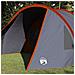 Tenda a tunnel con tetto Grigio e arancione 778 x 356 x 210 cm - Foto miniatura 3