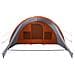 Tenda a tunnel con tetto Grigio e arancione 778 x 356 x 210 cm - Foto miniatura 6
