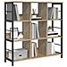 Libreria Rovere Sonoma 102 x 32 x 104,5 cm Legno multistrato - Foto miniatura 3