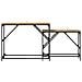Tavolo consolle 2 pcs Rovere artigianale 100 x 28 x 75 cm - Foto miniatura 5
