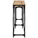 Tavolo consolle 2 pcs Rovere artigianale 100 x 28 x 75 cm - Foto miniatura 6