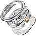 Custodia Protettiva In Metallo 47mm Compatibile Con Samsung Galaxy Watch Ultra 7/8c - Trasforma Il Tuo Orologio Silver - Foto miniatura 6