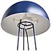 Lampada Da Tavolo Mopan Metallo Blu - Foto miniatura 3