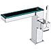 Rubinetto per lavabo da bagno, Blackswan, tipo M342, modello cromato, con display digitale, dimensioni 20,3 cm - Foto miniatura 1