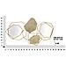 Specchio Con Cornice Vkh501-oro-metallo-91x4x52 Cm - Foto miniatura 7