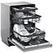 QuadWash DB375TXSW Lavastoviglie a scomparsa totale Classe A 14 coperti Vapore Wi-Fi - Foto miniatura 4