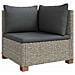 6 pz Set Lounge in Rattan con Cuscini GENDT Rattan naturale - Foto miniatura 10