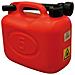 Tanica In Pvc Rossa Per Carburante Benzina Combustibili Maurer 5 Litri Cee - Foto miniatura 3