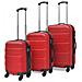 Set Trolley 3 pz Rosso - Foto miniatura 1