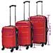 Set Trolley 3 pz Rosso - Foto miniatura 5